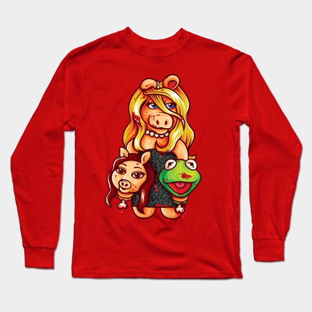 Miss Piggy Long Sleeve T-Shirt by BeataObscura